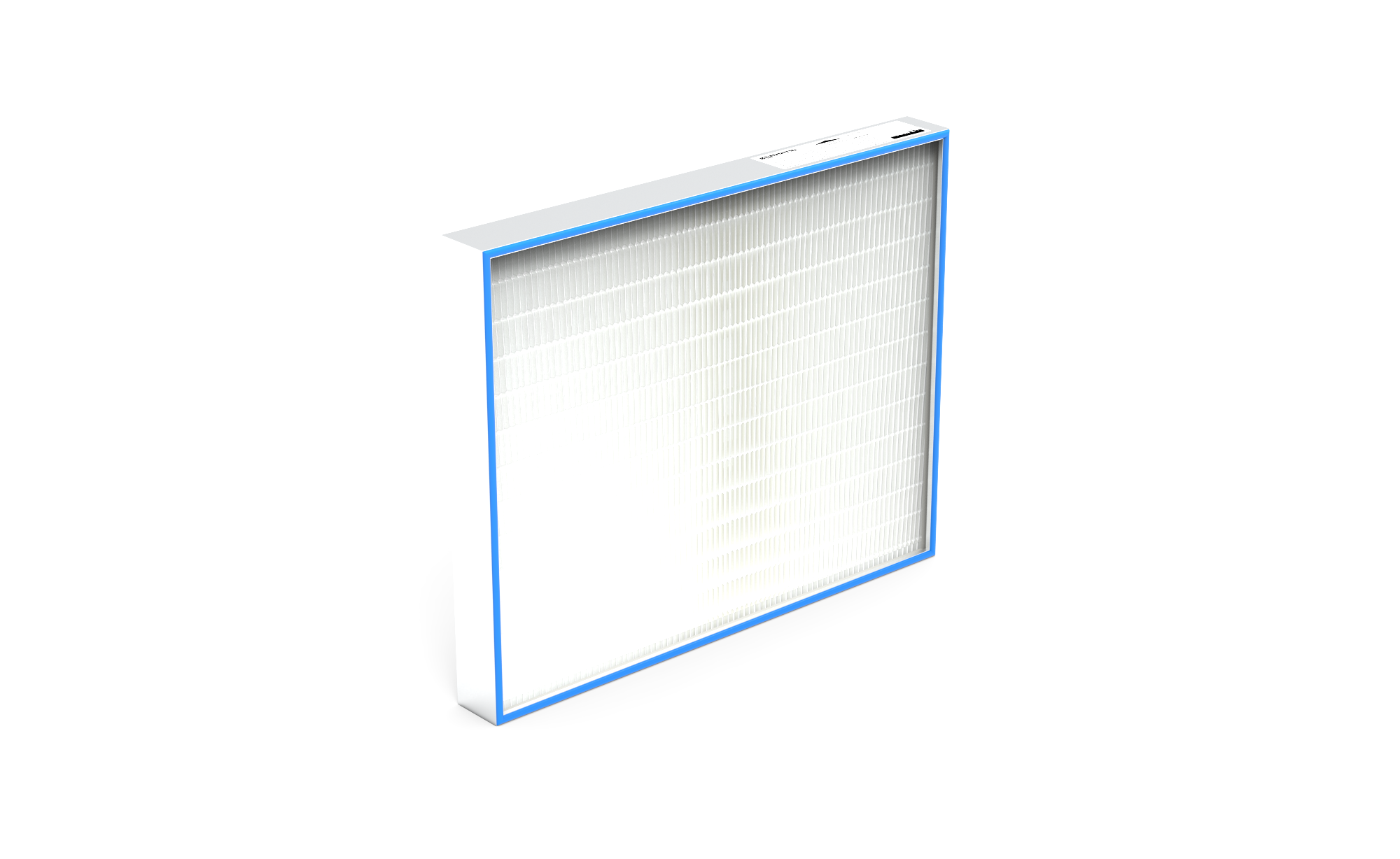 HEPA Filter (Reinraum),  HS-Mikro SF-AL., Gr. 762x610x78 mm, EN1822 Kl. H14, Rahmen: AL-Profil, Griffschutz:  einseitig, Dichtung:  einseitig, geschäumt