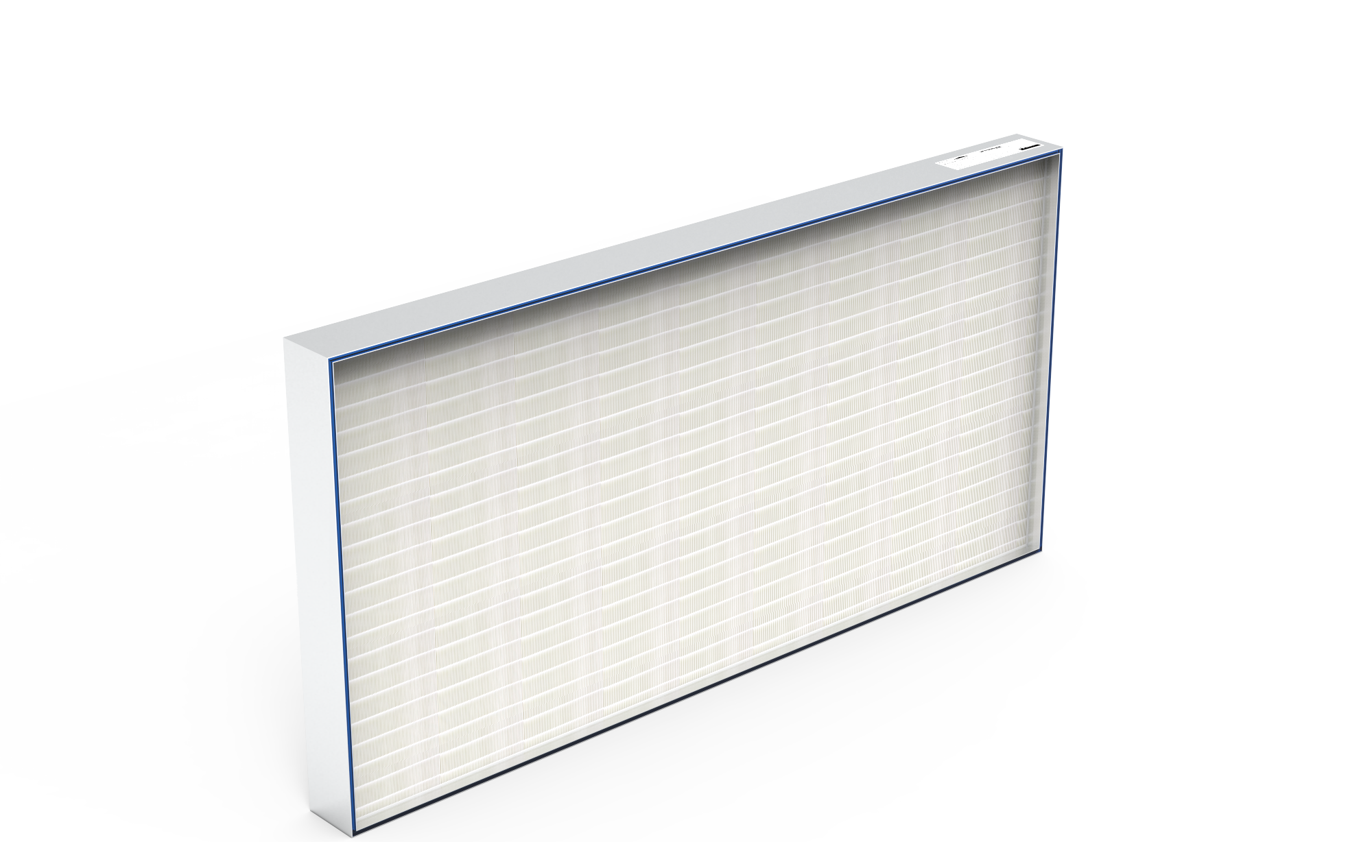 ULPA Filter (Reinraum),  HS-Mikro SF-AL., Gr. 1830x610x130 mm, EN1822 Kl. U15, Rahmen: AL-Profil, Griffschutz:  beidseitig, Dichtung:  einseitig, Gel