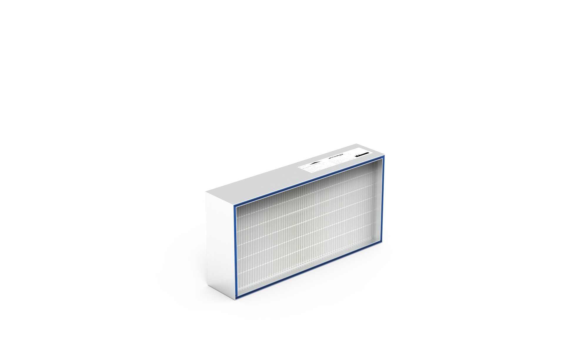 ULPA Filter (Reinraum),  HS-Mikro SF-AL., Gr. 610x305x130 mm, EN1822 Kl. U15, Rahmen: AL-Profil, Griffschutz:  einseitig, Dichtung:  einseitig, Gel